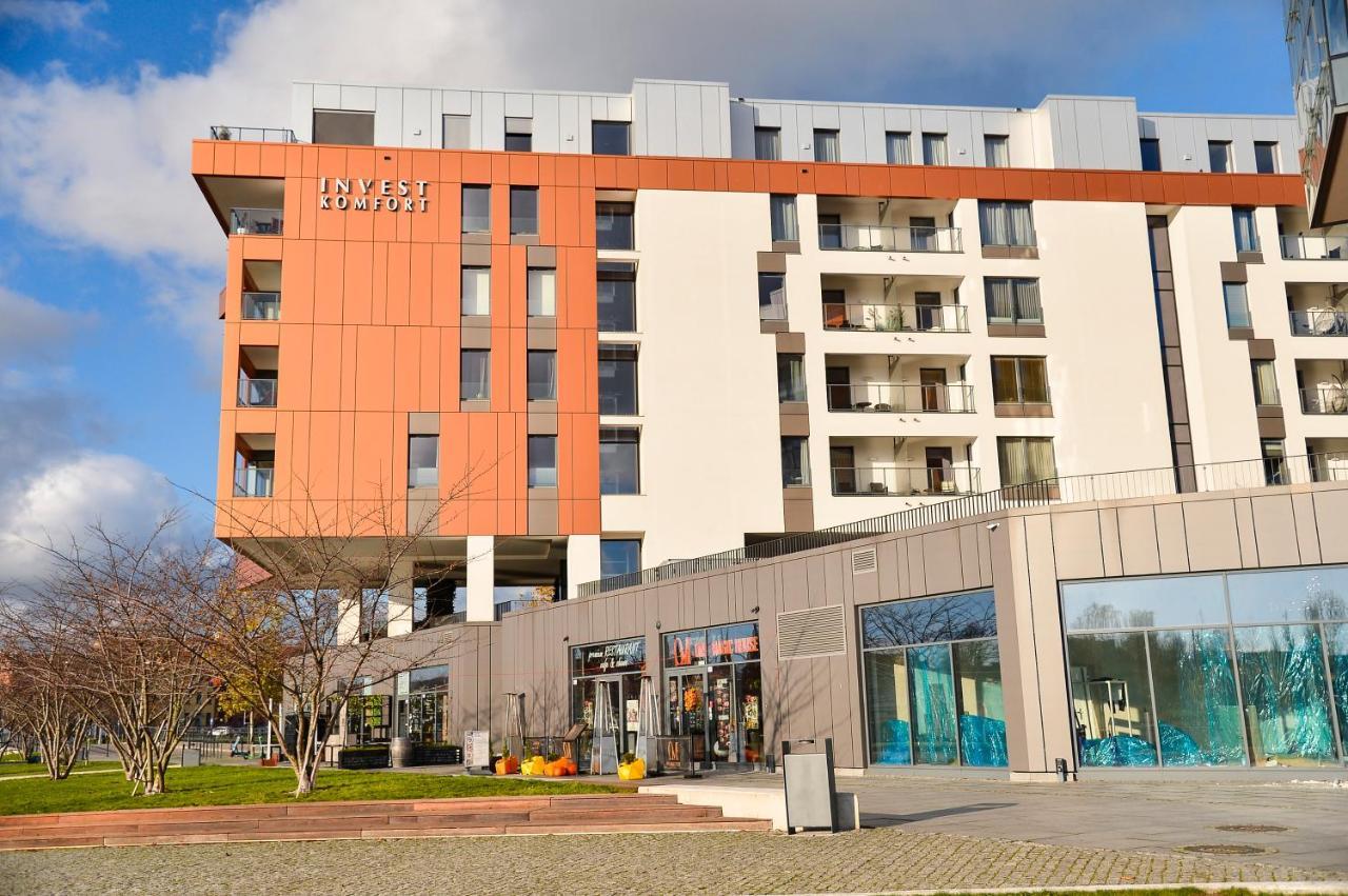 Citystay Brabank Apartament Nad Motlawa Gdańsk Eksteriør billede