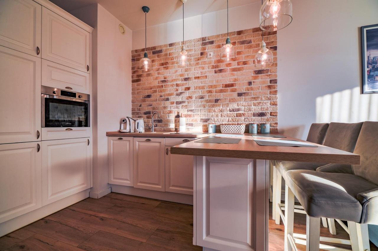 Citystay Brabank Apartament Nad Motlawa Gdańsk Eksteriør billede