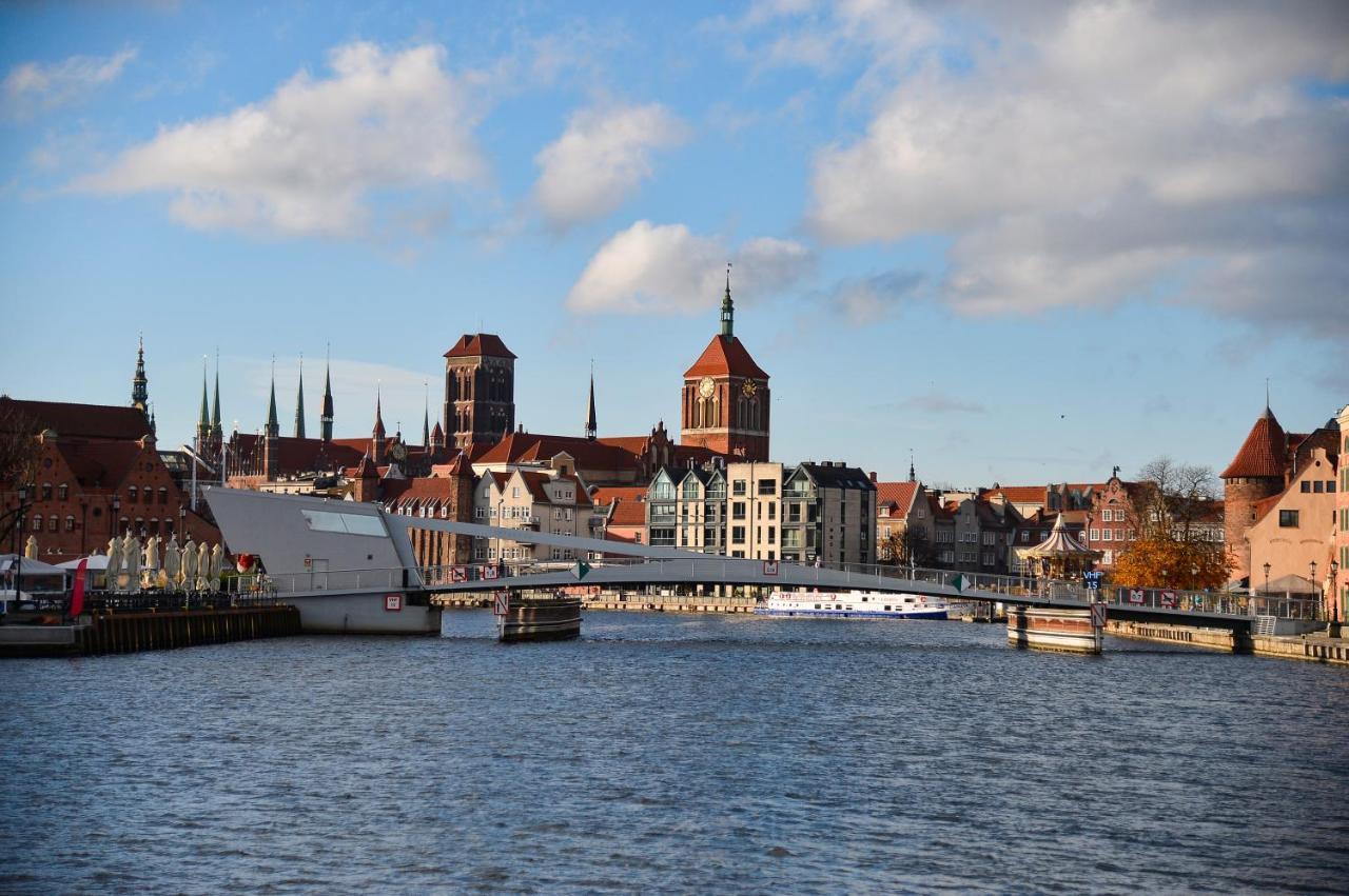 Citystay Brabank Apartament Nad Motlawa Gdańsk Eksteriør billede