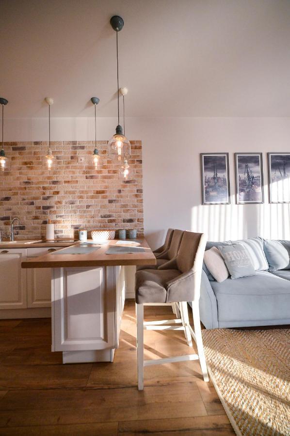 Citystay Brabank Apartament Nad Motlawa Gdańsk Eksteriør billede